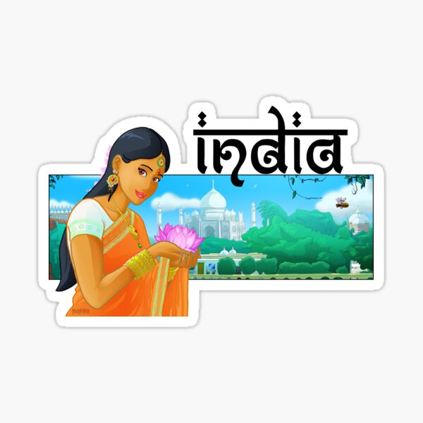 India Sticker