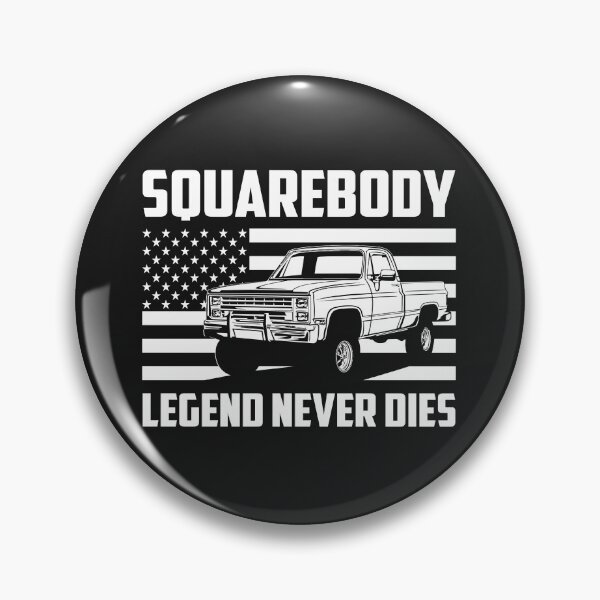 Item preview, Squarebody Legend Never Dies Classic Square Body Pickup Truck designed and sold by abulfaruque.