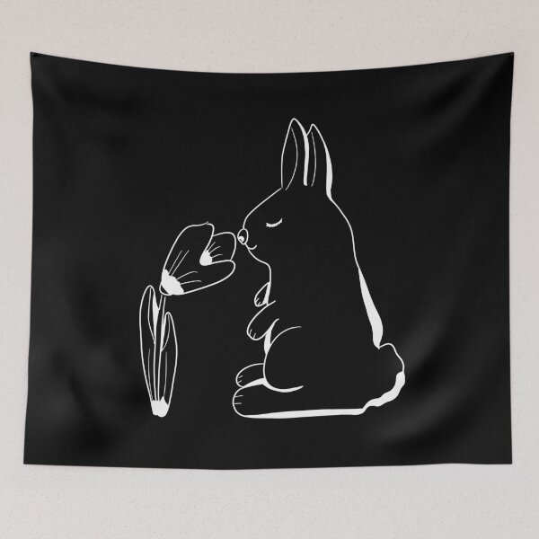 Item preview, Bunny with flower  designed and sold by Antiope33.