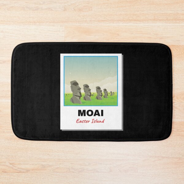Item preview, Moai - Easter Island | Travelling Collection designed and sold by Viombhte-Prints.