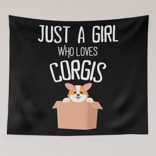 Item preview, Just A Girl Who Loves Corgis - Corgi Lover designed and sold by Promedia.