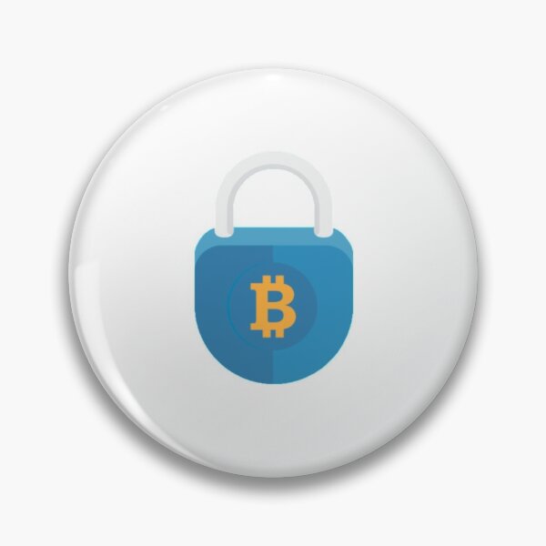 Item preview, Bitcoin Art: BTC lock designed and sold by Bouzdesigns.
