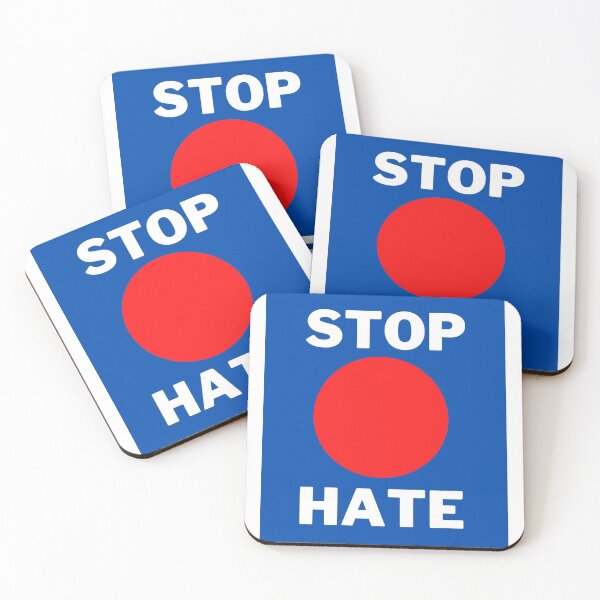 Item preview, Quotes.stop hate. designed and sold by Salimtinwale.