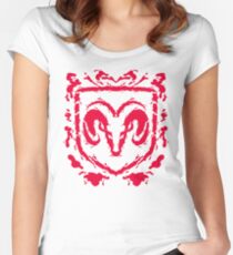 Ramblot (red) Women's Fitted Scoop T-Shirt