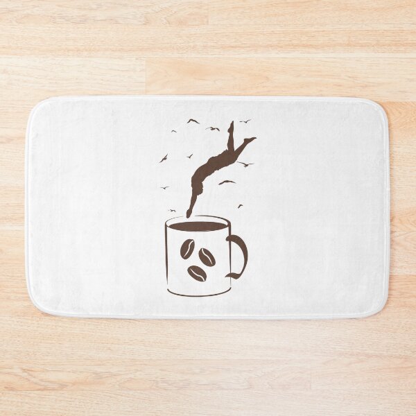 Item preview, Cliff Diving with coffee designed and sold by Luxury-Outfits.