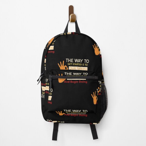 Item preview, The Way To Get Started Is To Quit Talking And Begin Doing designed and sold by ThinkAndReflect.
