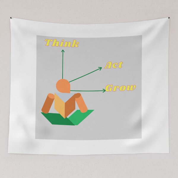 Item preview, Think,Act,Grow designed and sold by Karan Katariya.