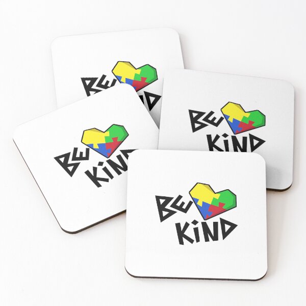 Item preview, Autism Awareness BE KIND Heart Puzzle Gift designed and sold by TTFMerch.