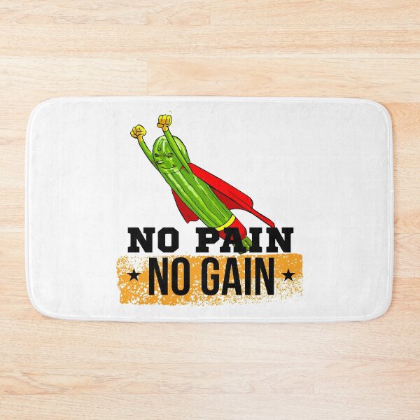 Item preview, No Pain No Gain Super Zucchini designed and sold by ProjectX23.