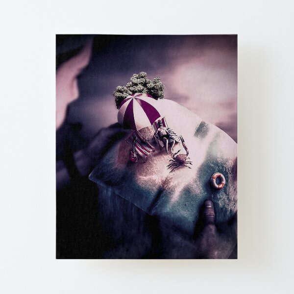 Storybook I Libro de Cuentos Canvas Mounted Print
