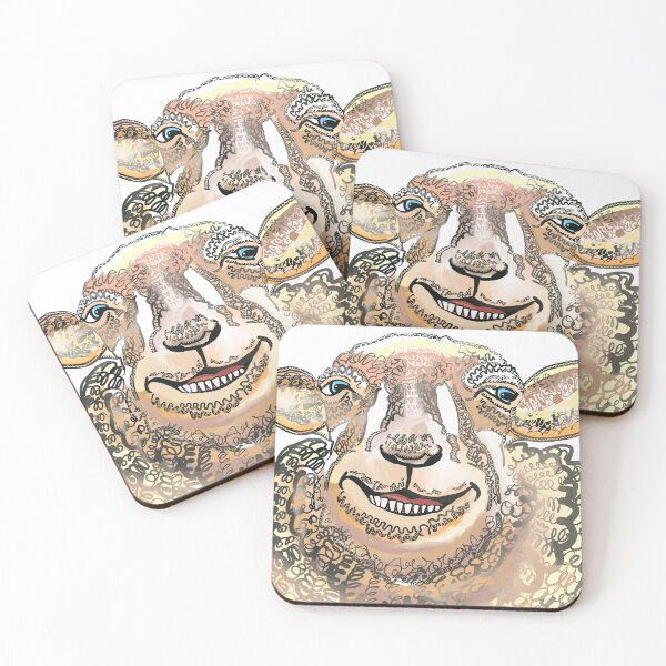 Item preview, Happy sheep designed and sold by Tully Simmonds.