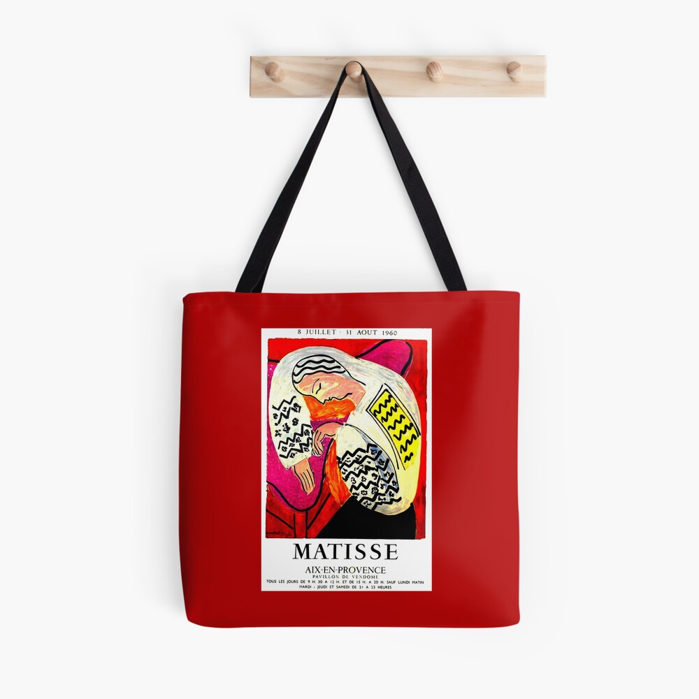 GRAND PALAIS : Vintage Matisse The Cut Outs Exhibit Advertising Print Tote  Bag for Sale by posterbobs