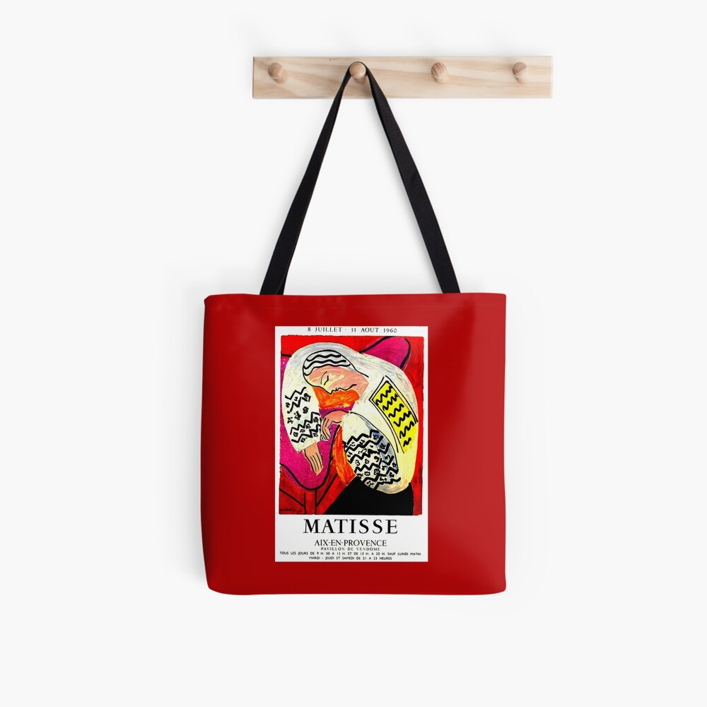 GRAND PALAIS : Vintage Matisse The Cut Outs Exhibit Advertising Print Tote  Bag for Sale by posterbobs