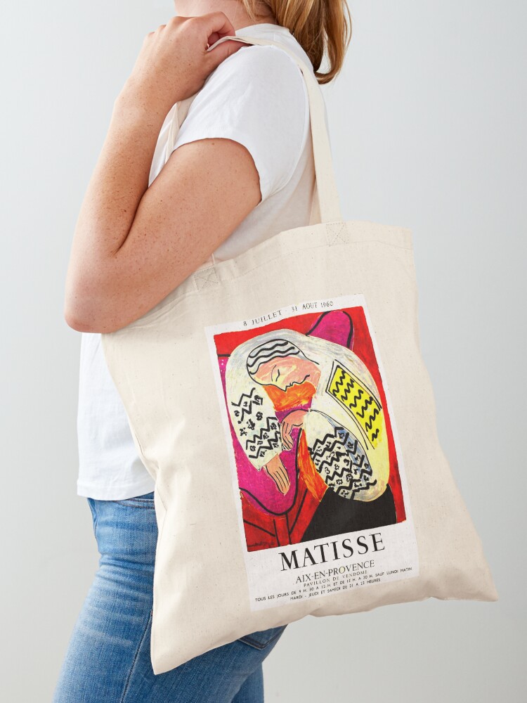 Matisse : Vintage Abstract Vendome Art Gallery Advertising Print | Tote Bag