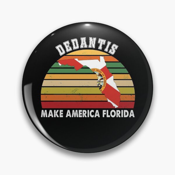 Item preview, Make America Florida DeSantis 2024 Election Retro designed and sold by FordLixBe.