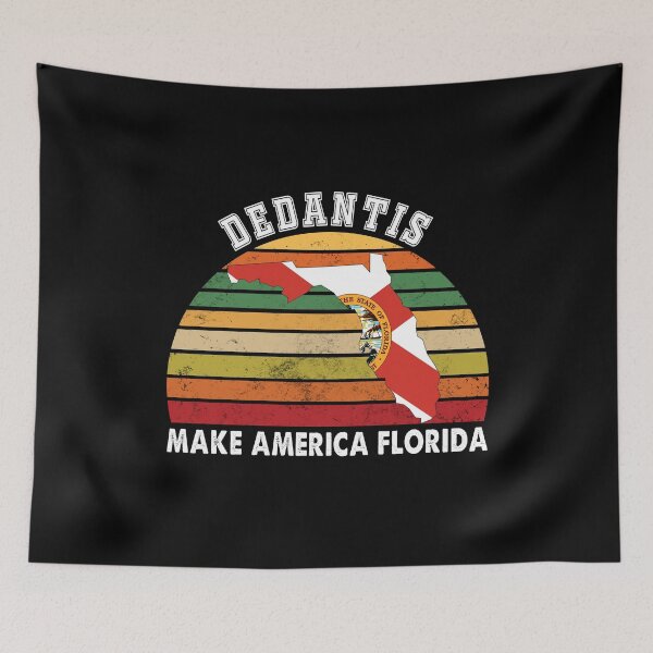 Item preview, Make America Florida DeSantis 2024 Election Retro designed and sold by FordLixBe.