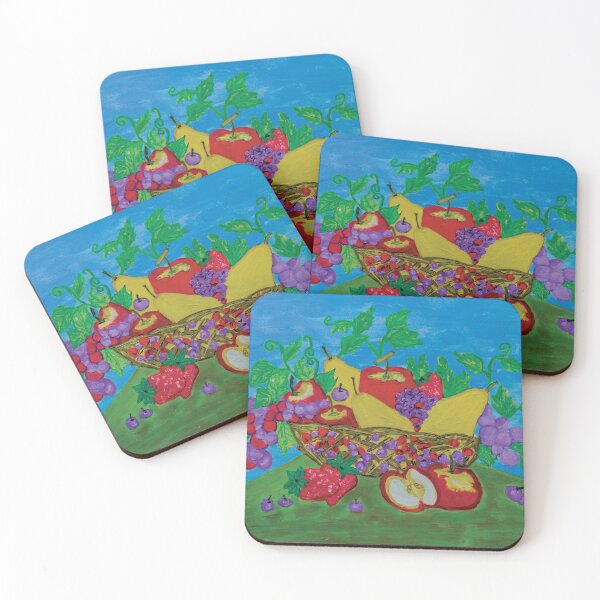 Item preview, Still Nature with Fruits painting designed and sold by pineappledizajn.
