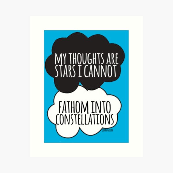 Item preview, Thoughts Are Stars Cloud Design designed and sold by Alyssa  Clark.