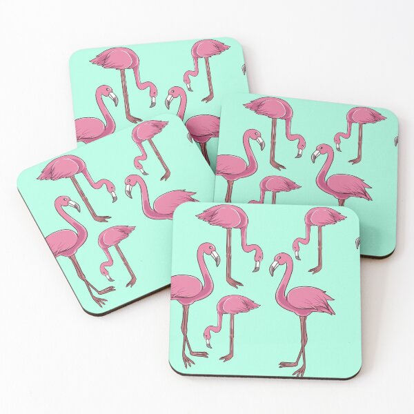 Item preview, A Flamboyance of Flamingos designed and sold by ShallyLoves.