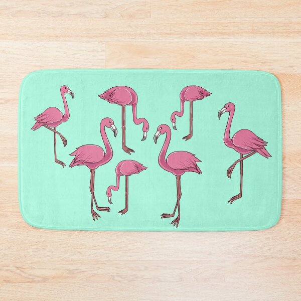 Item preview, A Flamboyance of Flamingos designed and sold by ShallyLoves.