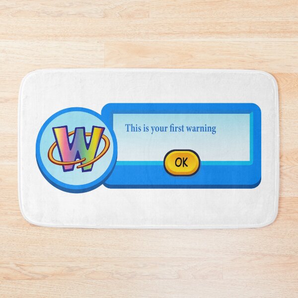 Item preview, webkinz, this is yor first warning designed and sold by MimmyG.