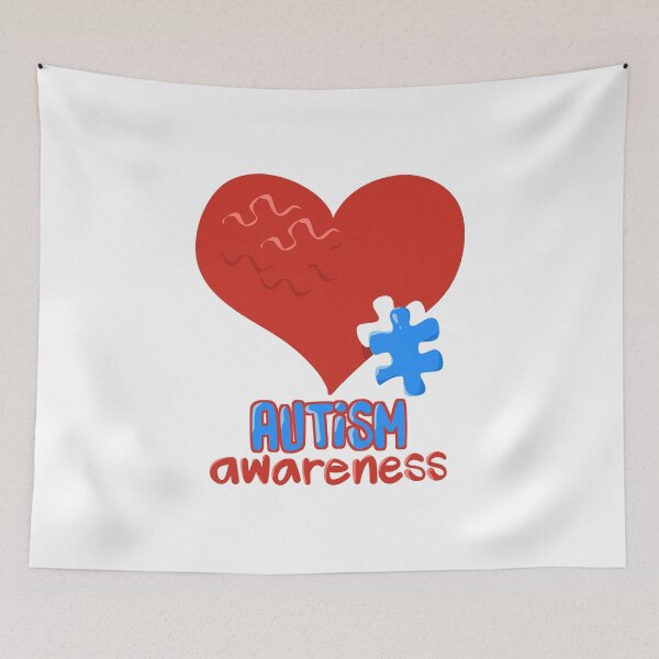 Item preview, Autism Awareness Completing Heart Puzzle Gift designed and sold by TTFMerch.