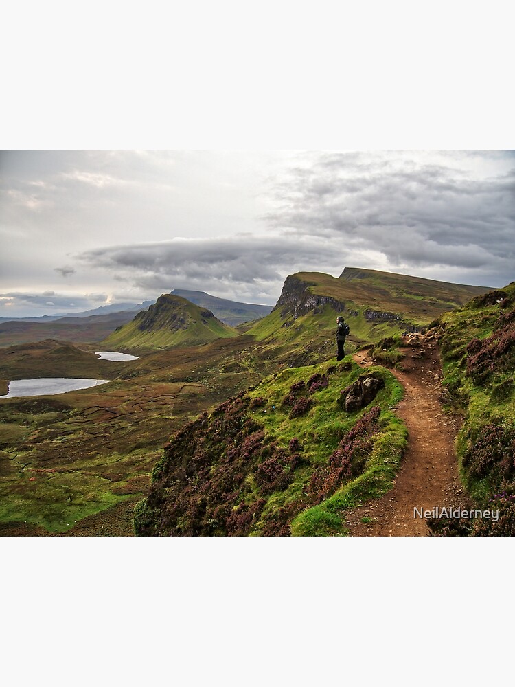The view from the Quiraing on the Isle of Skye by NeilAlderney