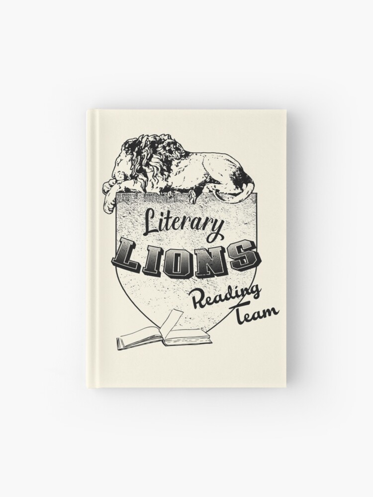 Cuaderno de tapa dura «Equipo de lectura de los leones literarios Dark  Academia Aesthetic (en Creme)» de witchnitch | Redbubble