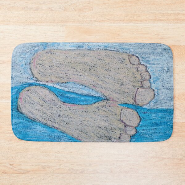 Item preview, Feet painting pastel technique designed and sold by pineappledizajn.