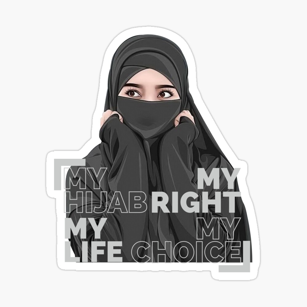 Muslim women with hijab and niqab picture