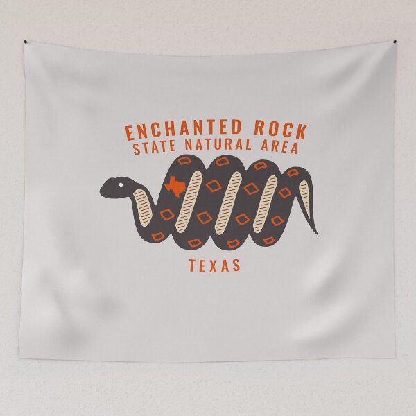 Item preview, Enchanted Rock State Natural Area - Texas State Park TX Snake Design designed and sold by palmettodigital.
