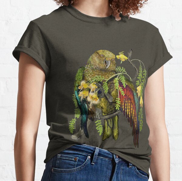 New Zeland Kea Bird Classic T-Shirt