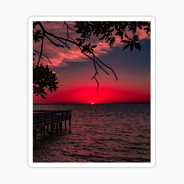 Item preview, sunset dock,dock sunset,dock scene,metal photo prints,picture on metal,metal art prints,metal picture prints designed and sold by eyesight4vision.