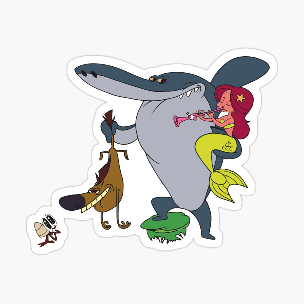 Zig and Sharko Marina Mermaid | Magnet