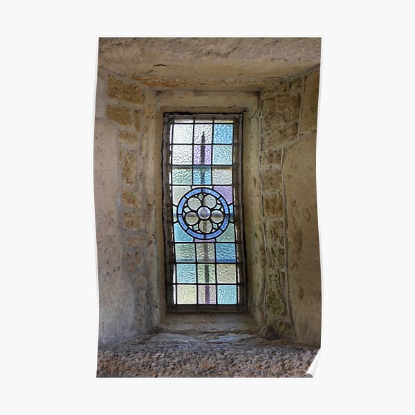 Porch window, Headcorn Village Poster