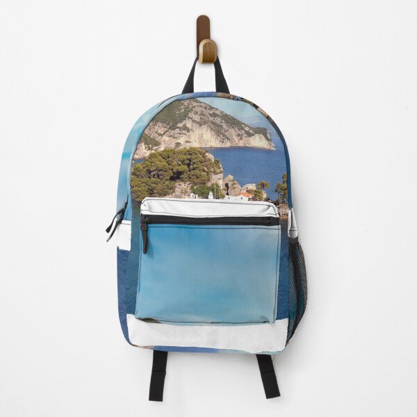 Item preview, Greek orthodox church on island Panagias in Parga Greece designed and sold by goceris.