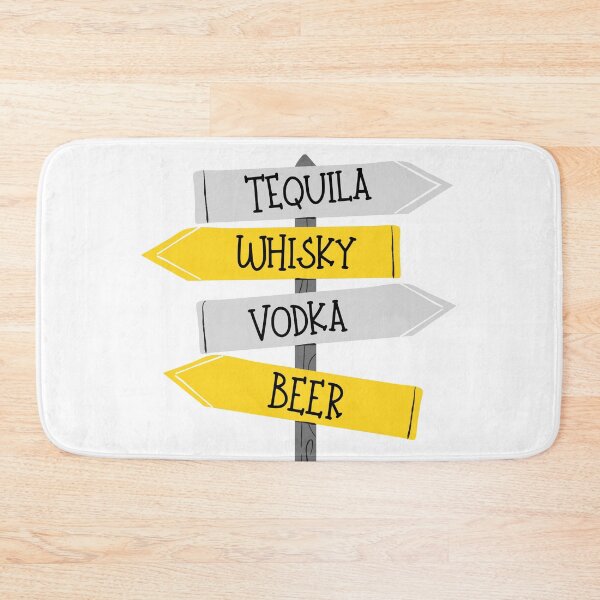 Item preview, Road sign: Tequila whiskey vodka beer designed and sold by Cheerocki.