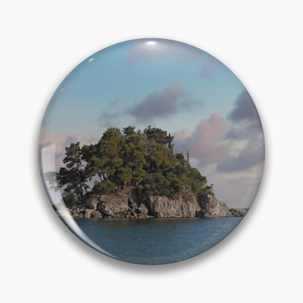 Item preview, Greek orthodox church on island Panagias in Parga town Greece designed and sold by goceris.