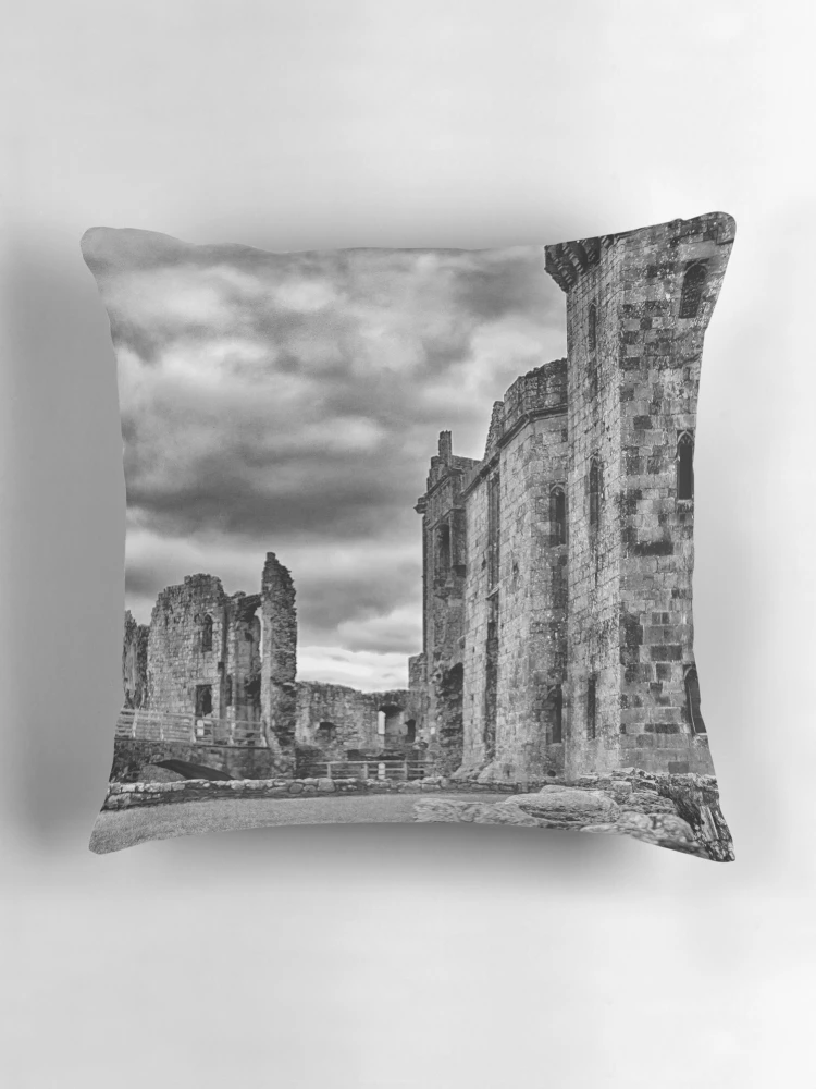 Imagen 3 de 4, Cojín con la obra Castillo Raglan, diseñada y vendida por flashcompact.