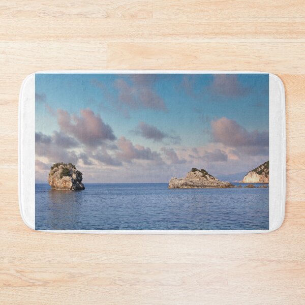 Item preview, Rocks in the sea Parga Greece summer season designed and sold by goceris.
