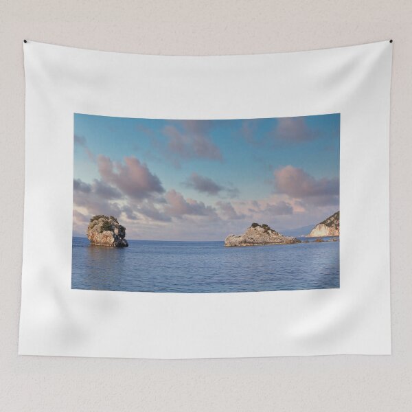 Item preview, Rocks in the sea Parga Greece summer season designed and sold by goceris.