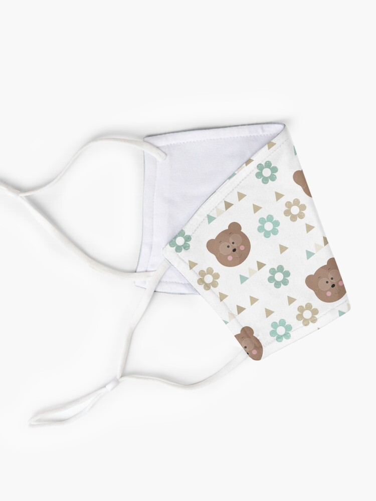 Thumbnail 2 of 5, Mask, Vector seamless pattern with cute bears. designed and sold by Victoria Riabov.