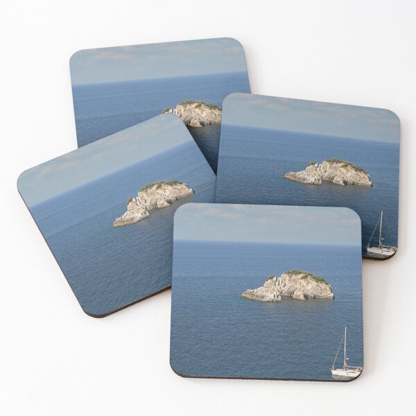 Item preview, Yacht sails on the Ionian Sea Parga Greece summer season designed and sold by goceris.
