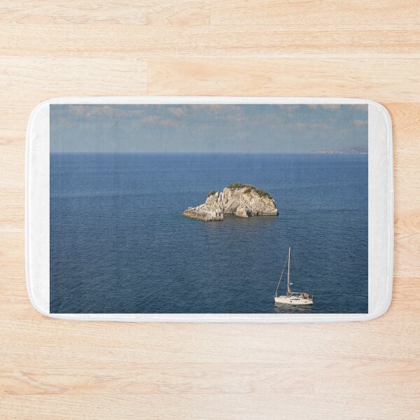 Item preview, Yacht sails on the Ionian Sea Parga Greece summer season designed and sold by goceris.
