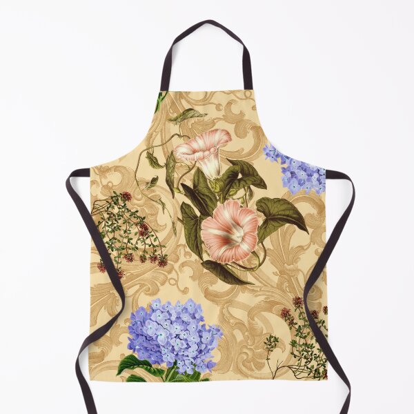 Item preview, Rococo Floral Print No. 1 peach designed and sold by Emma Kunz.