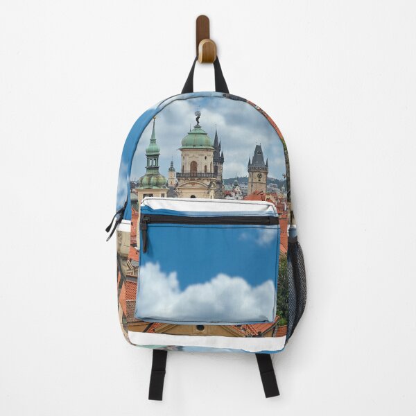 Item preview, buildings roofs and churches towers in old town Prague designed and sold by goceris.