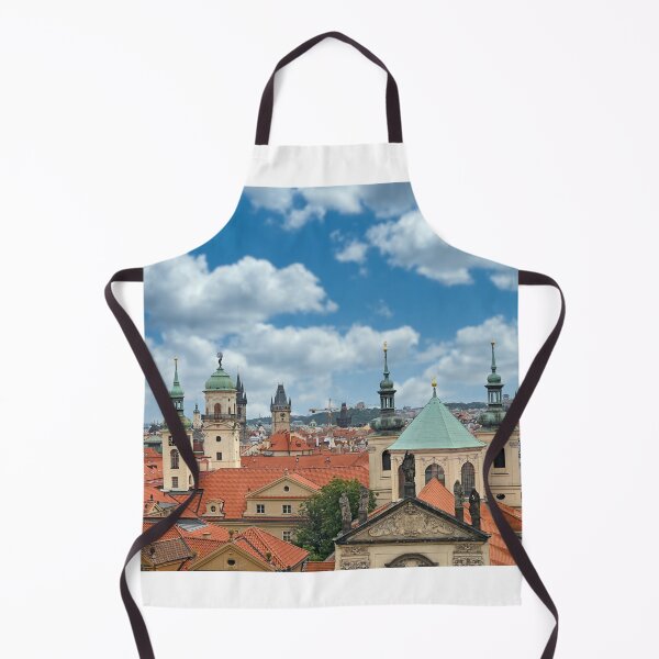 Item preview, buildings roofs and churches towers in old town Prague designed and sold by goceris.