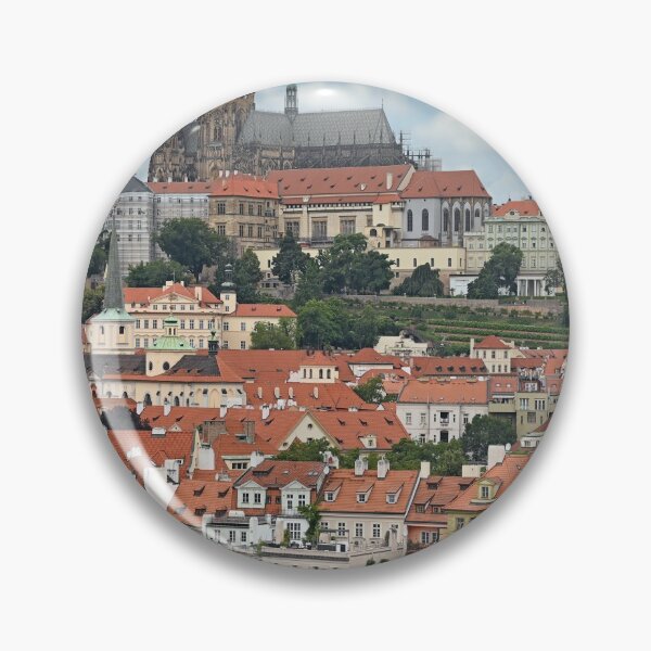 Item preview, Prague Castle and Saint Vitus Cathedral cityscape Czech republic designed and sold by goceris.