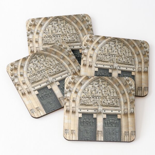 Item preview, Saint Vitus Cathedral door entrance Prague Czech Republic designed and sold by goceris.