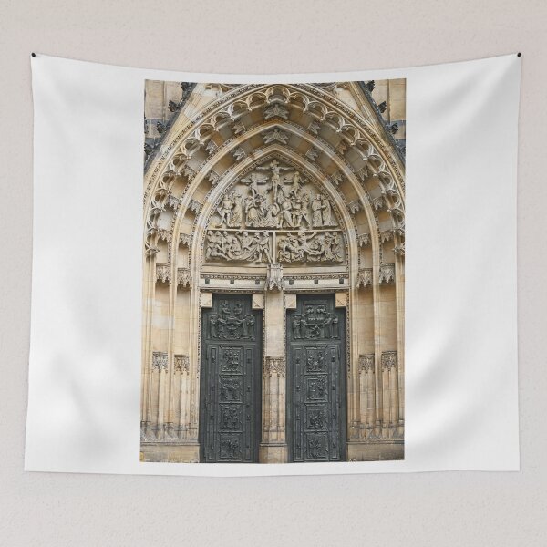 Item preview, Saint Vitus Cathedral door entrance Prague Czech Republic designed and sold by goceris.